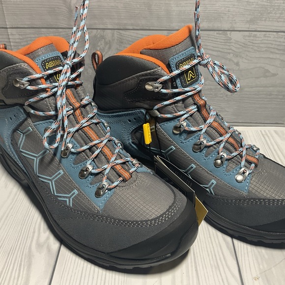 Asolo Shoes - Asolo Women's Falcon GV Hiking Boots Sz 7.5 Gore-Tex Gray Stone NWT Vibram Trail